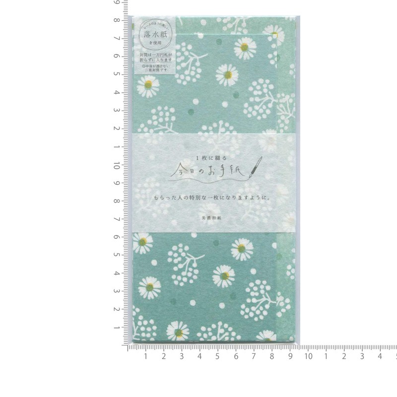 Today's Letter One Pencil Note Mino Washi [Ohana of Shiro]