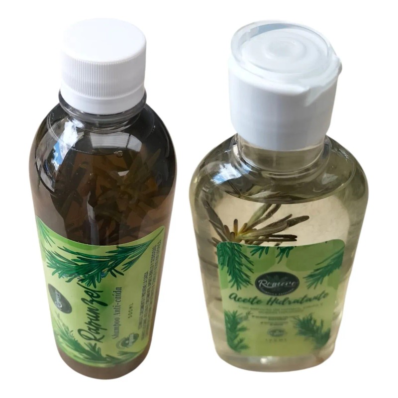 Kit Shampoo Y Aceite Anti-caida De Romero Rapunzel