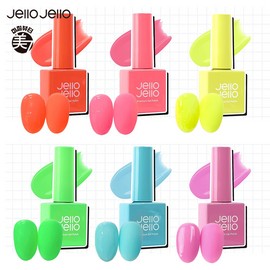 Jello Jello High Teen Neon Syrup Gel 6-piece set / 젤로젤로 하이틴네온 시럽젤 6종 세트