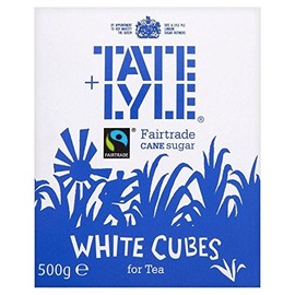 Tate & Lyle Fairtrade White Sugar Cubes (500g) - Pack of 2