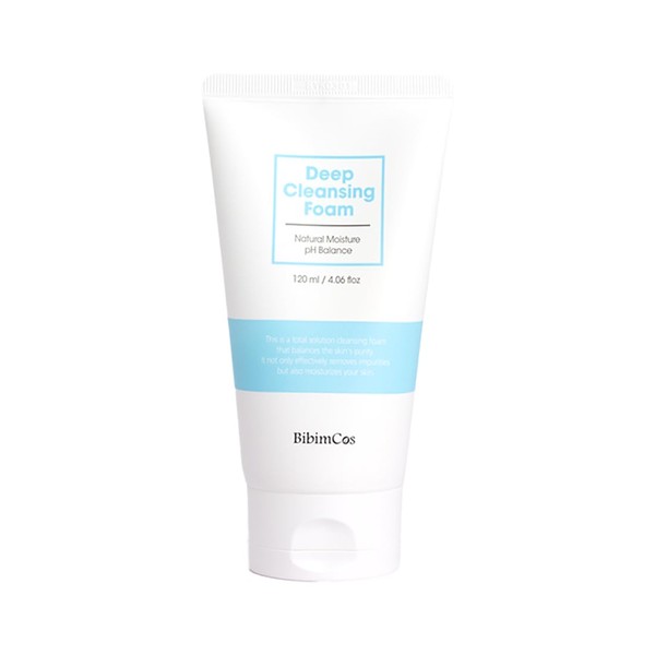Bibimcos Deep Cleansing Foam 120 ml - Facial Cleansing Foam