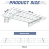 2-Pack Garage Wall Shelves, 2 x 4 ft/24 x 48