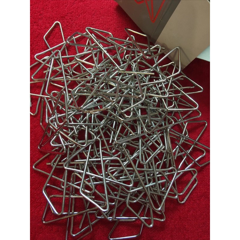 Ultra Hitech,Ideal Butterfly Paper Clamps, Steel Wire,No.2,1Box 50 Pcs, Vintage