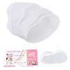 ElegGlo 50 Pcs Microblading Shower Face Shields Visors, Disposable Face