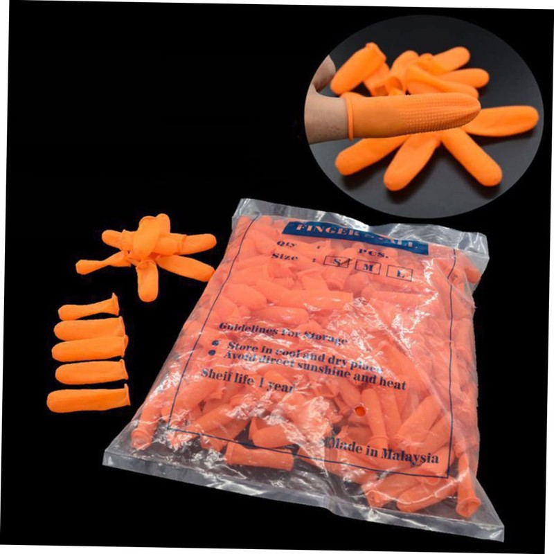 Healeved 100pcs Non- Orange Sleeves Protective for Art and Repair