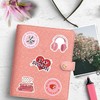 YSJCHEBS 200 Pink Theme Stickers, Cute Graffiti Stickers, Decorative Stickers,