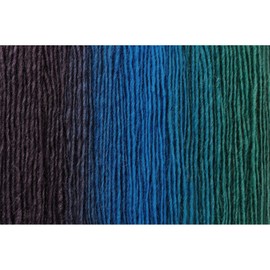 NICEEC 2 Skeins Rainbow Soft Yarn 100% Wool Gradient Multi Color Yarn for Crocheting Knit Total Length 180m×2(196yds×2,50g×2)-8#