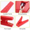 4-Piece Cable Alligator Clip, Car Electrical Alligator Clip, Car Auxiliary