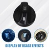 Nowkont 1 PC Car Fan Control Knob, Hard Plastic Multi-Function