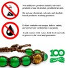 Samsara Tibetan Buddhist Bracelet - Shamballa with Fuchsia Agate -
