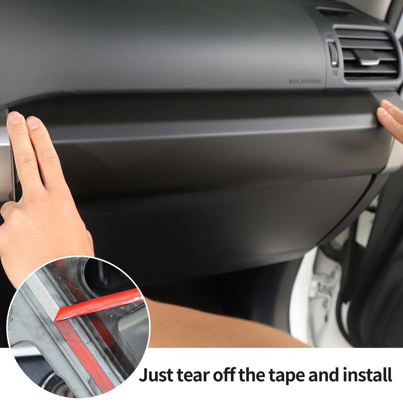 Hoolcar Co-Pilot Passenger Panel Trim Interior Passenger Dash Trim Cover