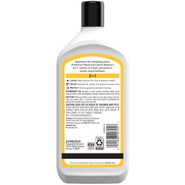 Weiman Wood and Cabinet Restorer 3-In-1 Bundle - Removes Dirt, Residue, Dust, Reduces Scratches, Restore Shine, Prevent Fading, UV Shield Technology, Safe for Antique Wood, Tables, Chairs, Cabinets