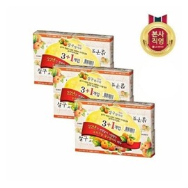 (엘지생활건강)온더바디 살구맛사지 비누 100G 3+1입 x3개 (LG LifeCare Avocado Scented Soap 100G 3+1 Pack x 3)