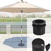 Ompinda Umbrella Stand Replacement Kits, 4 Pcs Garden Parasol Base