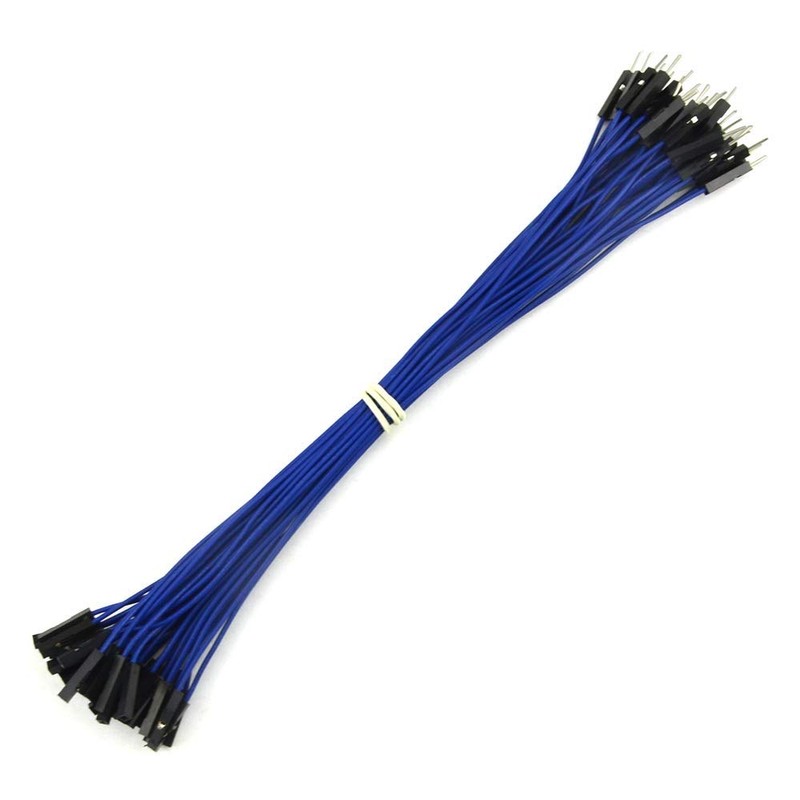 BGTXINGI 150pcs 5 Colors 1 Pin 2.54mm Female to Male
