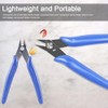 2 Pcs Micro Wire Cutters with Spring Small Side Cutter