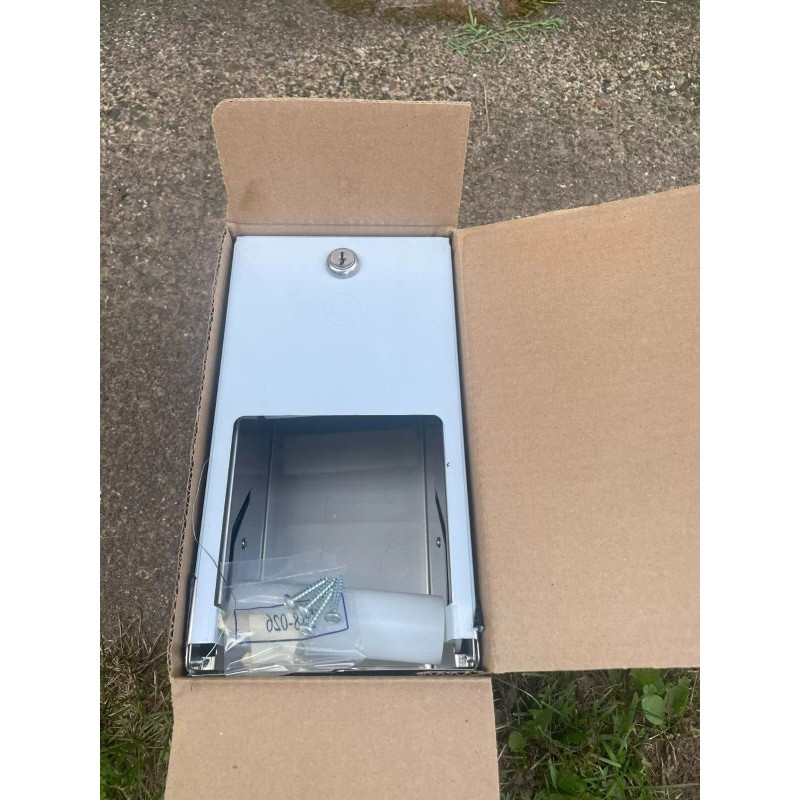 Bradley 5402 Stainless Dual Roll Toilet Tissue Dispenser **NEW IN