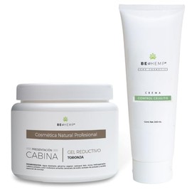 Gel Corporal Reductivo de Toronja y Crema Anticelulitis para Abdomen, Muslos y Caderas