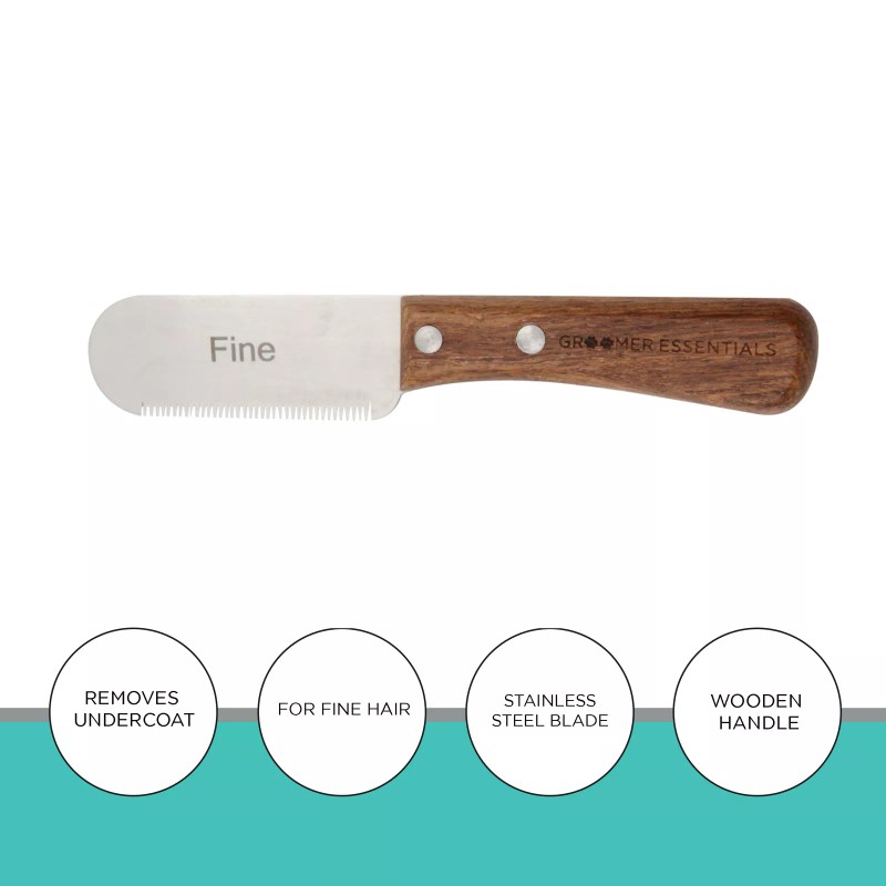 Groomer Essentials Fine Carding Knife