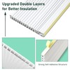 Flehomo Window Air Conditioner Side Panels with Double Layers, Adjustable