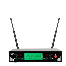 ZRAMO Pro Wireless Microphone System, Metal Wireless Mic Set with Case,Handheld Cordless Dynamic Microphones for Singing, Karaoke, Church, DJ, 2x100 UHF Adjustable Frequencies,200ft Range(ZM800)