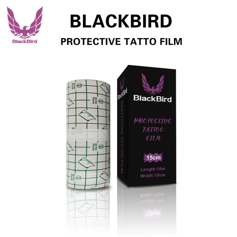 Blackbird Rollo Protector Para La Curación De Tatuajes 15cm X