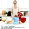 Upgraded Collapsible Silicone Bowl Liners for 5 Qt KitchenAid Tilt-Head