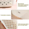 Canasta para Baño de Plástico, 2 piezas con Asa, Portátil,