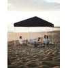 10x10FT Pop Up Canopy with Portable Bag, Black