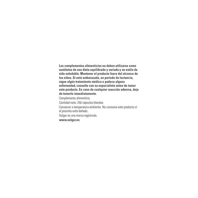 Solgar Vitamin E 134 mg - 200 IU - 250
