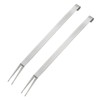 Mipcase 304 Stainless Steel Barbecue Forks 2-Piece Set for Grilling