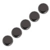 5pcs Steel Watch Crown Watch Head Watchmaker Repairing Parts Replacement