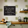 Inspirational Bible Quote Wall Sign – Christian Metal Scripture Decor