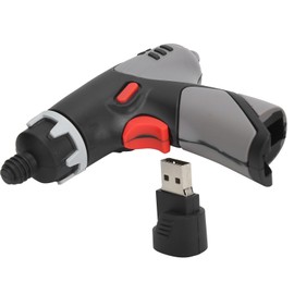 USB 2.0 Flash Drive Popgun Shape 3D Cartoon Design Memory Stick for Creative Practical Gift16GB