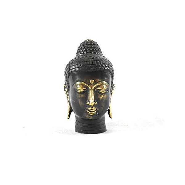 Coco Papaya Small Brass Buddha Head 8cm