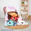 Gabby's Dollhouse Fleece Bed Blanket for Kids Super Soft Blanket