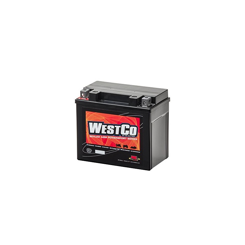WestCo 12V12-B Factory Activated Maintenance-Free Rechargeable Sealed Lead-Acid Battery by