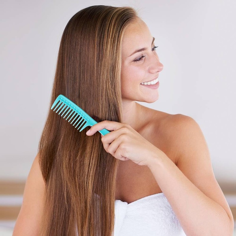 Funalix Wide Tooth Comb, Hairdressing Combs - Smooth, Durable and
