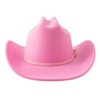 Jastore Kids Western Cowboy Hat for Girl Boy Wide Brim