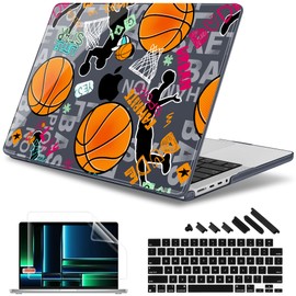 May Chen for MacBook Pro 16 inch Case M1 M2 M3 M4 M5 Pro/Max with Liquid Retina XDR, Release 2021-2025 2026 A3429 A3428, Anti-Drop Plastic Hard Shell with Keyboard Cover, Boy Baseball
