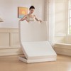 MLILY Folding Mattress, 4 inch Twin XL Tri-fold Memory Foam
