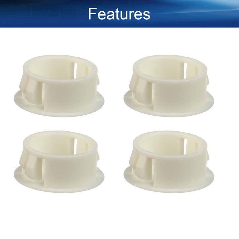 Heyiarbeit 20pcs Hole Plugs 3/4" / 19mm Nylon Plastic Round