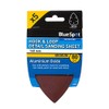 Blue Spot Tools 19864 80 Grit Detail Sanding Pads, Brown