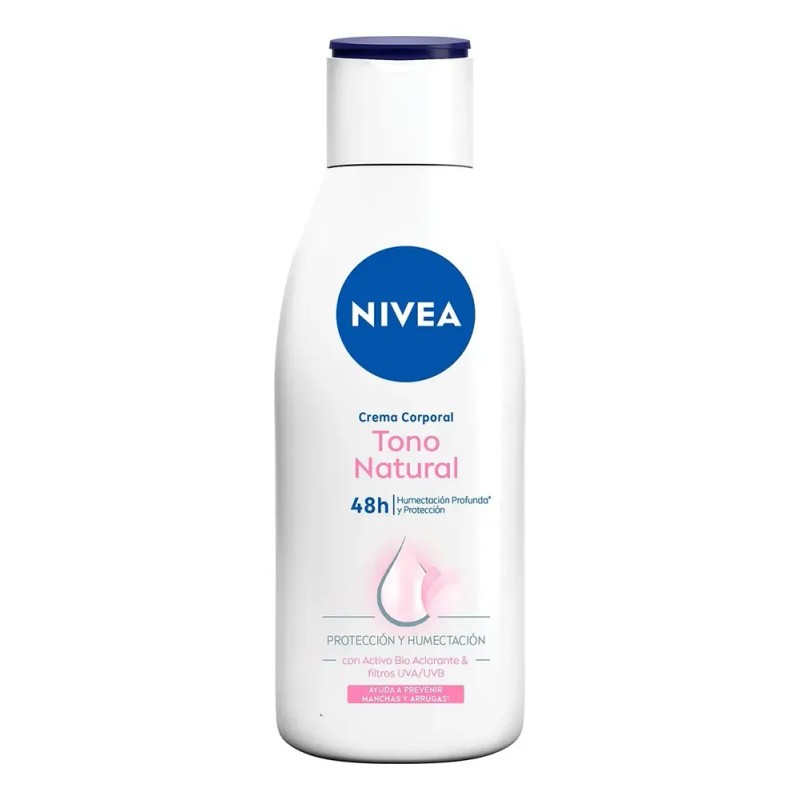 Crema corporal NIVEA Tono Natural UVA/UVB 220ml