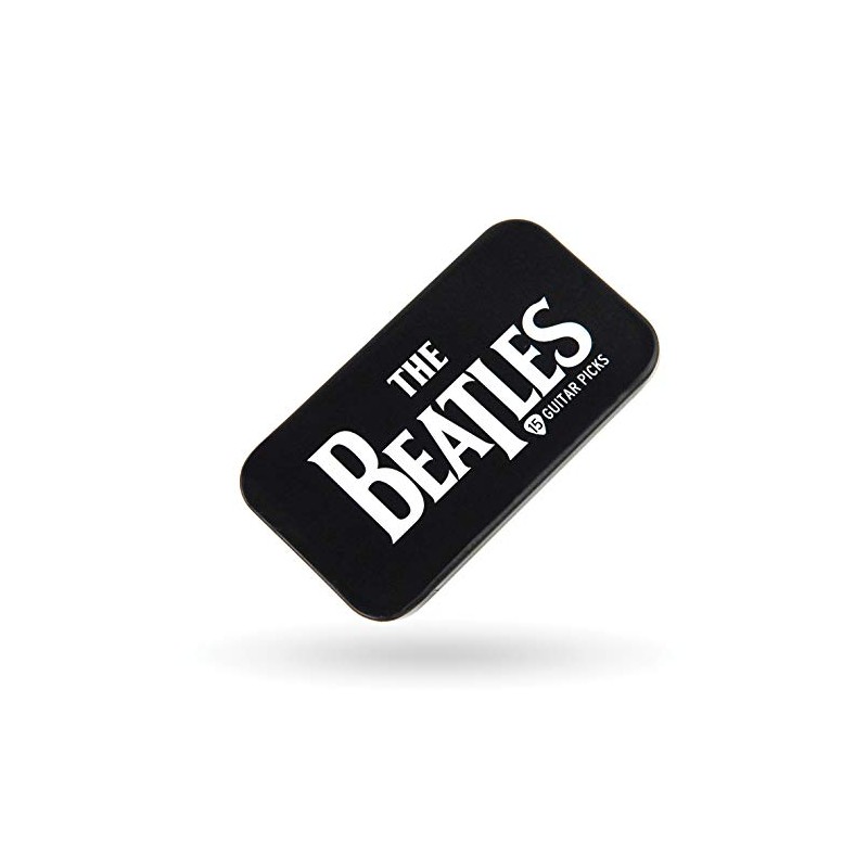 D'Addario Beatles púas de guitarra con estaño de colección, Medio,