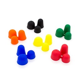 AFH Webshop Schreibhilfe Drei Finger Griff | Griffverdickung | Ergonomische Stiftehalter | 6 Stück in verschiedenen Farben