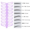 Eyebrow Template 8 Different Eyebrow Set, Brush Eyebrow Pencil, Eyebrow