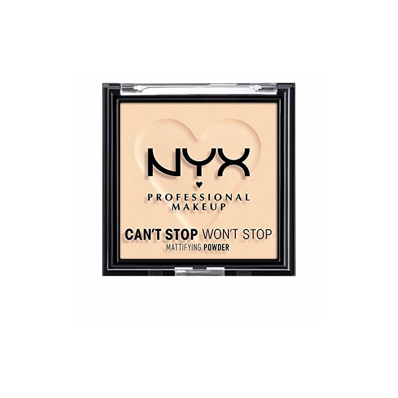 NYX PROFESSIONAL MAKEUP Can't Stop Won't Stop Mattifying Pressed Powder