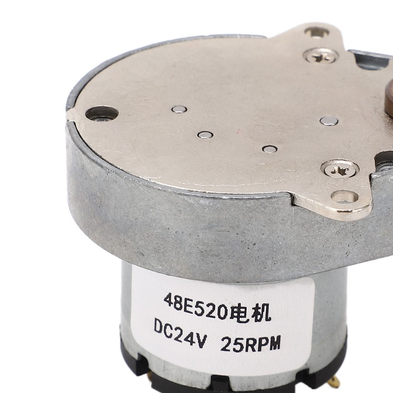 DC24V Gear Motor Aluminum Alloy Self Locking Speed Reduction Electric