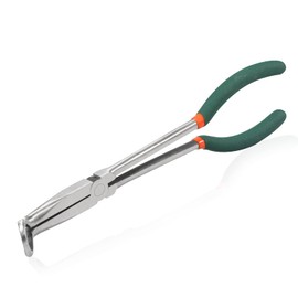 SPEEDWOX Ultra Long Hose Pliers, 45 Degree Bend Pliers, Long Pliers, Mechanic Pliers, Long Reach Pliers, Long Nose Pliers, 10.8 inches (274 mm), Hose Removal, Hose Grip, Precision Work, Automobile,